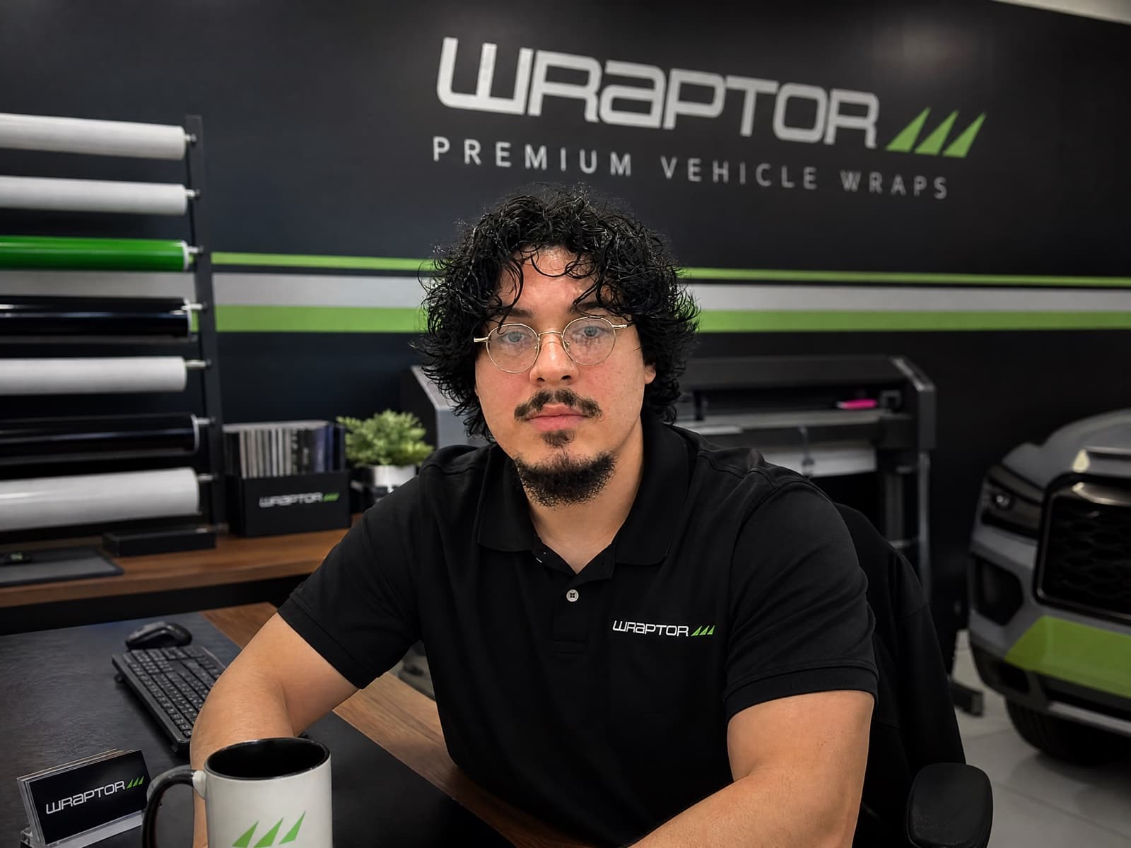 Sal, founder of Wraptor and owner of Ink Fusion Wraps