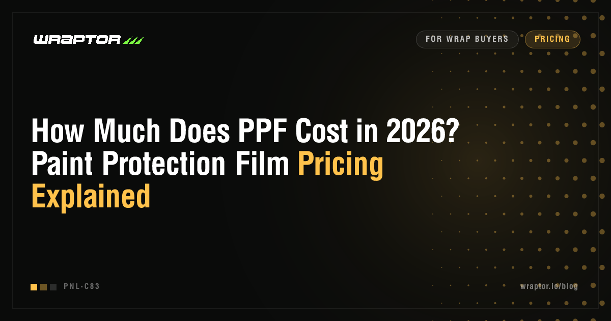 How Much Does PPF Cost in 2026? Paint Protection Film Pricing Explained ...