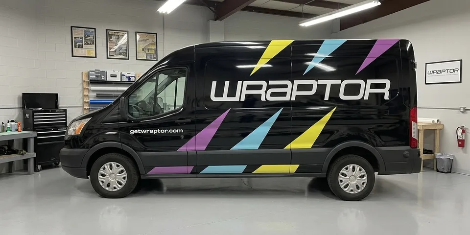Ford Transit — before wrap