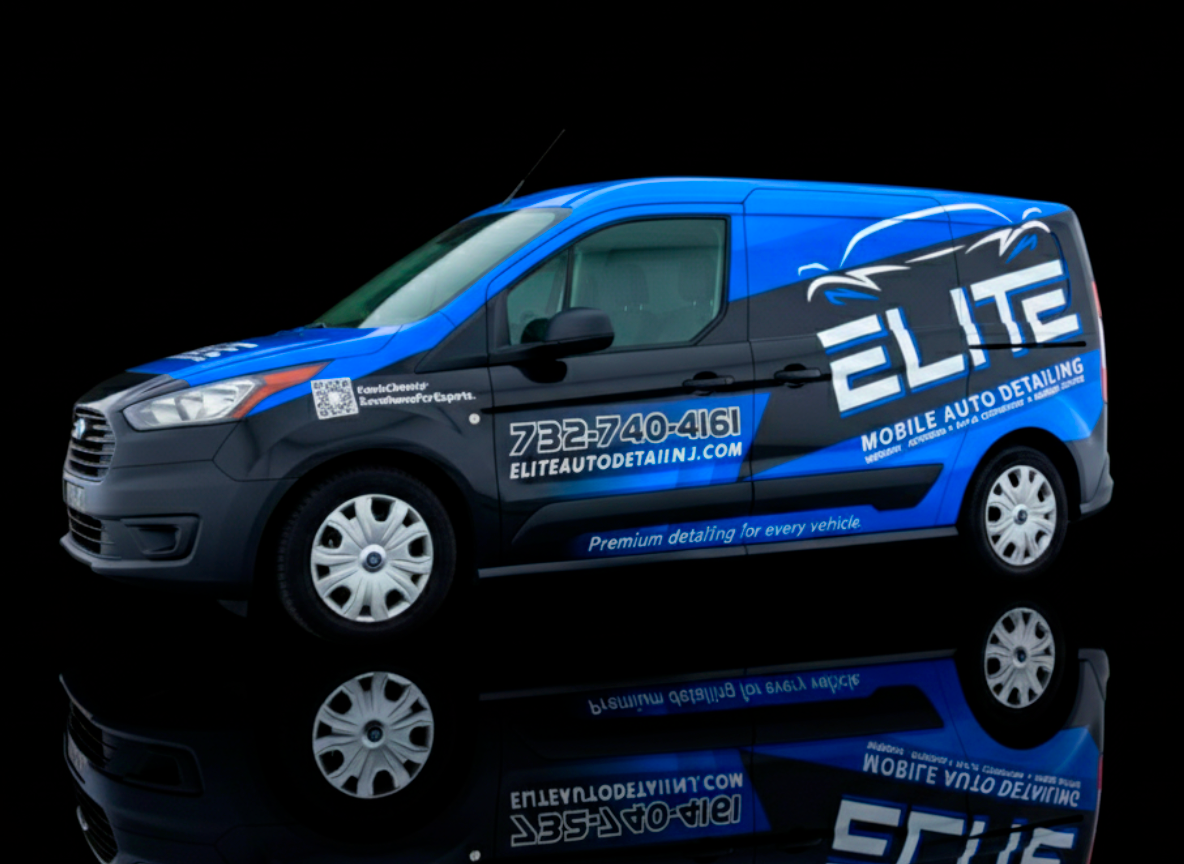 Elite services vehicle wrap