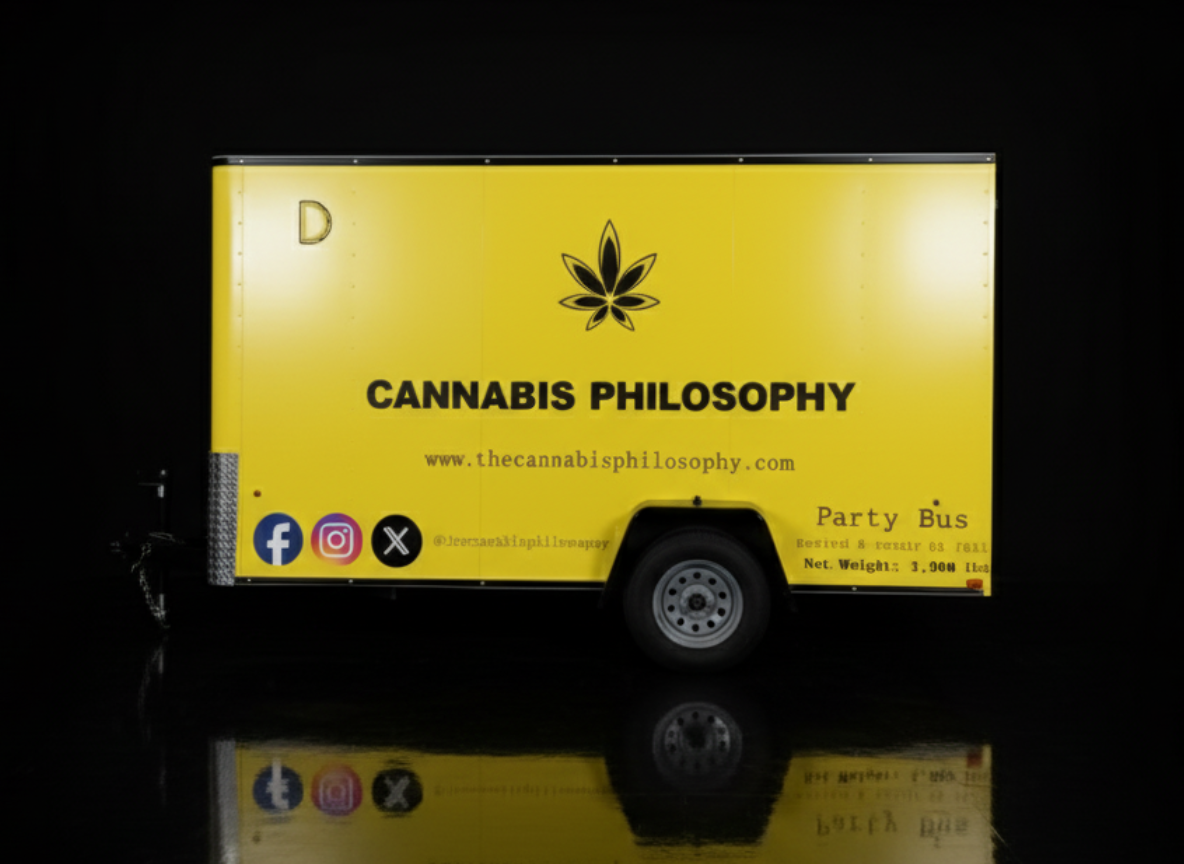 Cannabis brand vehicle wrap design